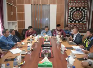 Direncanakan Pemberangkatan Jamaah Umroh Melalui Bandara Rembele, Pemkab Bener Meriah Adakan Rapat
