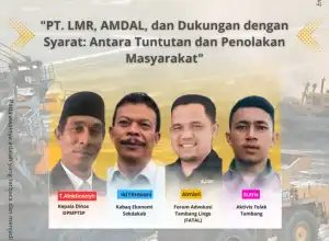 Temung Institut Gelar Diskusi Terkait Tambang Linge oleh PT LMR