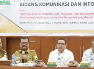 Pemerintah Aceh Gelar Diskusi Terkait Edukasi Bijaknya Bermedsos Untuk ASN dan Anggota Ormas