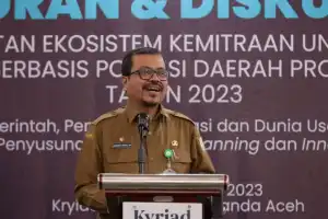Pemerintah Bahas Sinergi Rumuskan Inovasi untuk Kemajuan Ekonomi Aceh