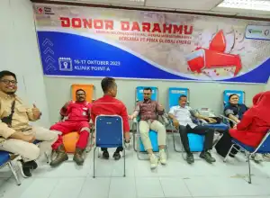 Donor Darah PGE Kumpulkan 169 Kantong Darah 