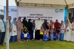 FDP dan YBM PLN Gelar Baksos dan Kesiapsiagaan Bencana di Peukan Bada Aceh Besar