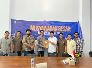 Aqil Ulil Aufa Baharudin Terpilih Menjadi Ketua Umum IPELMASRA Banda Aceh Periode 2023-2025