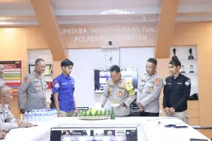 Hari Jadi Humas Polri Ke-72, Polres Bener Meriah Gelar Syukuran