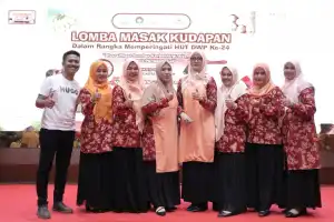 Banda Aceh Raih Juara Tiga Lomba Masak Pada Peringatan HUT DWP ke-24