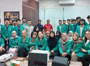 Kasubdit Tipidkor Polda Aceh Terima Audiensi Mahasiswa Fisipol USK