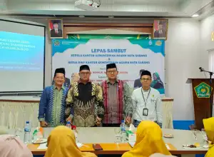 Kakanwil Antar Kakankemenag Sabang: Mengabdilah Dimanapun Ditempatkan