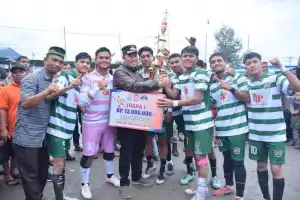 Futsal Piala Pj Bupati Bener Meriah Berakhir, Tim Ketier Jadi Jawara