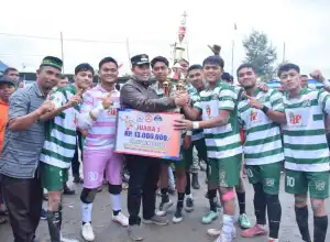 Futsal Piala Pj Bupati Bener Meriah Berakhir, Tim Ketier Jadi Jawara