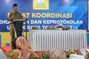 Rakor, Iskandar AP: Humas Harus Bisa Menyampaikan Berbagai Kebijakan