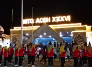 Warga Simeulue Antusias Saksikan Gladi Pembukaan MTQ Aceh ke-36