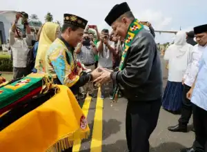 Pj Gubernur Tiba di Simeulue Untuk Membuka MTQ Nanti Malam