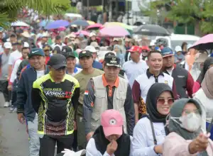 Kapolres Bener Meriah Ikut Serta Meriahkan Hari Korpri dan HUT PGRI
