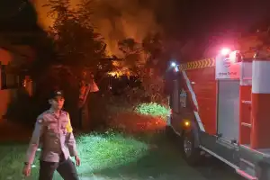 Satu Unit Rumah Warga Mon Geudong Lhokseumawe Terbakar