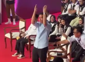 Gibran Ditegur KPU Gara-gara Bersorak