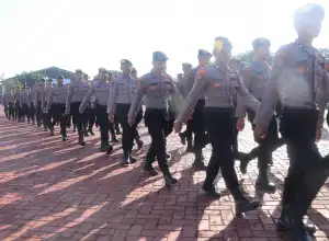 Polda Aceh Kerahkan 1.408 Personel Jaga TPS Pemilu