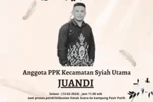 Anggota PPK di Syiah Utama Meninggal Saat Distribusi Kotak Suara