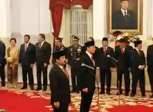 Resmi! AHY Menteri ATR/BPN, Hadi Menkopolhukam