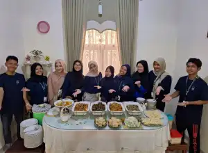 Refleksi Meugang Ramadhan, Mahasiswa se-Indonesia Belajar Memasak Kuliner Aceh