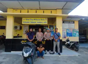 Polisi Tangkap Pelaku Utama Curanmor di Aceh Utara