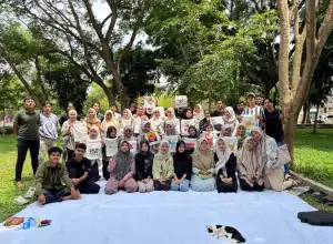 Minggu Produktif, HIMAHESA Gelar Have Fun Melukis Totebag