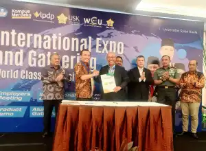 USK Tandatangani Perjanjian Bisnis dengan 3 Perusahaan Nasional