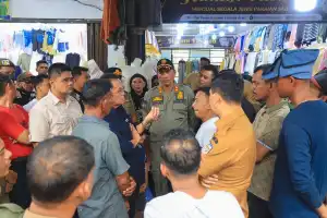 Ricuh Akibat Penertiban PKL, Pemko: Penegakan Qanun