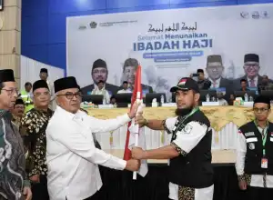 Kloter Satu Jamaah Haji Aceh Resmi Berangkat