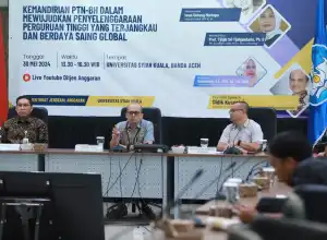 USK-Kemenkeu Bahas Kemandirian PTN-BH yang Berdaya Saing Global