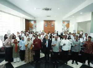 Rektor USK Serahkan SK 53 Pegawai PPPK