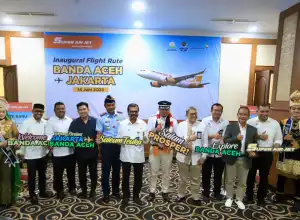 Buka Rute ke Aceh, Super Air Jet Diharapkan Dapat Promosikan Budaya dan Wisata