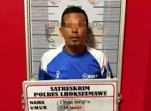 Polisi Tangkap Pelaku Pelecehan Seksual di Lhokseumawe
