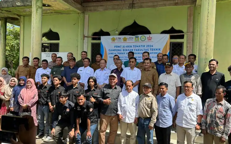 FT USK Jadikan Gampong Luthu Lamweu Lokasi PBMT