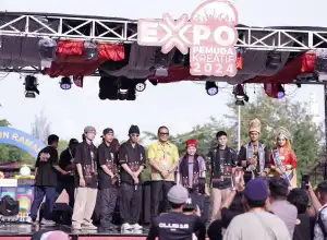 Pemuda Kreatif Aceh Ramaikan Bhayangkara Festival 2024