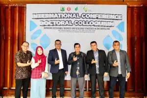 FEB USK Kirim Dua Dosen dan Lima Mahasiswa ke ICDC APDMI di Unand Padang