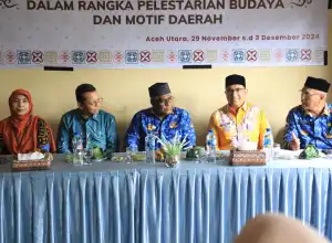 Pj Bupati Mahyuzar Buka Sekolah Lapang Iklim Operasional di Syamtalira Aron
