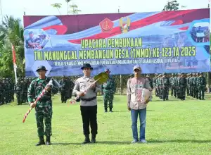 TMMD ke-123 di Bireuen Wujudkan Pemerataan Pembangunan dan Ketahanan Nasional
