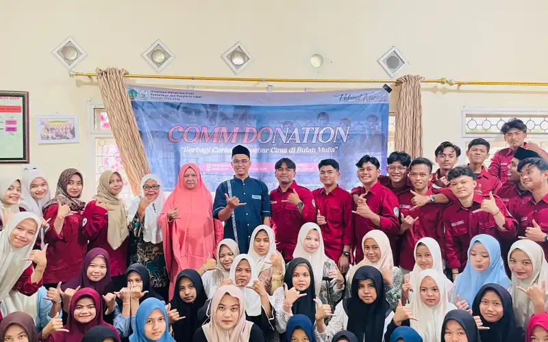 Gandeng Rumah Zakat dan Banico Electronic, HMPS KPI UIN Ar-Raniry Gelar "COMM DONATION"