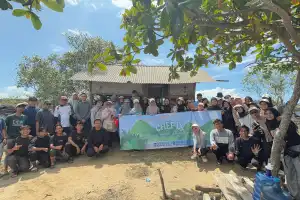 500 Bibit Mangrove Ditanam dalam Kegiatan CHEF IX untuk Peringati Hari Bumi di Aceh Besar
