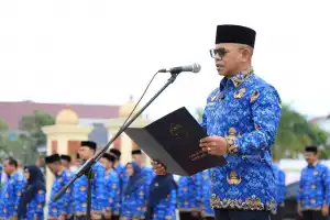 Sekda Inspektur Upacara Hari Kebangkitan Nasional