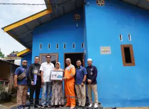 PT PIM Serahkan Rumah Sehat Sederhana ke-295 di Gampong Tambon Baroh