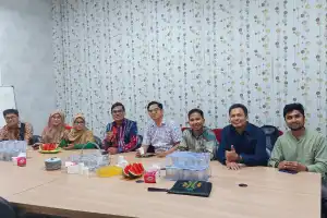 IO UIN Ar-Raniry Gelar Halal Bi Halal dengan International Students