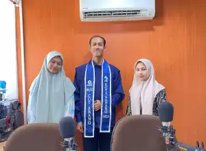 Wakil III Duta Wisata Kota Sabang 2025, Berbagi Inspirasi di Radio Assalam UIN Ar-Raniry