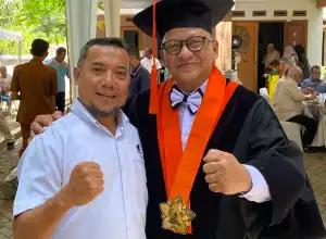 Prof. Dirhamsyah, Dikukuhkan Jadi Guru Besar USK, Kepala BAST ANRI Ucapkan Selamat