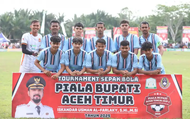 PT Medco E&P Malaka Dukung Turnamen Sepak Bola Bupati Aceh Timur Cup I 2025
