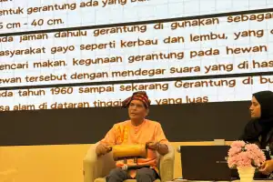 Yusrizal Oloh Guwel Jadi Pemateri Workshop Musik Tradisi di ISBI Jantho