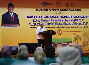 Ketua DPD RI Bicara Ekonomi Pancasila di USK