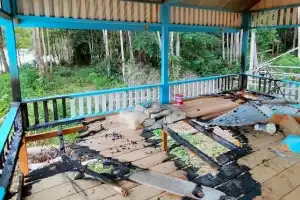 Musala di Tempat Wisata Aceh Jaya Dibakar OTK