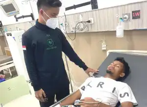 Sempat Dilarikan ke Rumah Sakit, Kondisi Gelandang PSMS Membaik