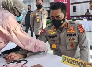 Kapolda Aceh Jalani Vaksin Tahap Kedua: Tidak Ada Efek Samping